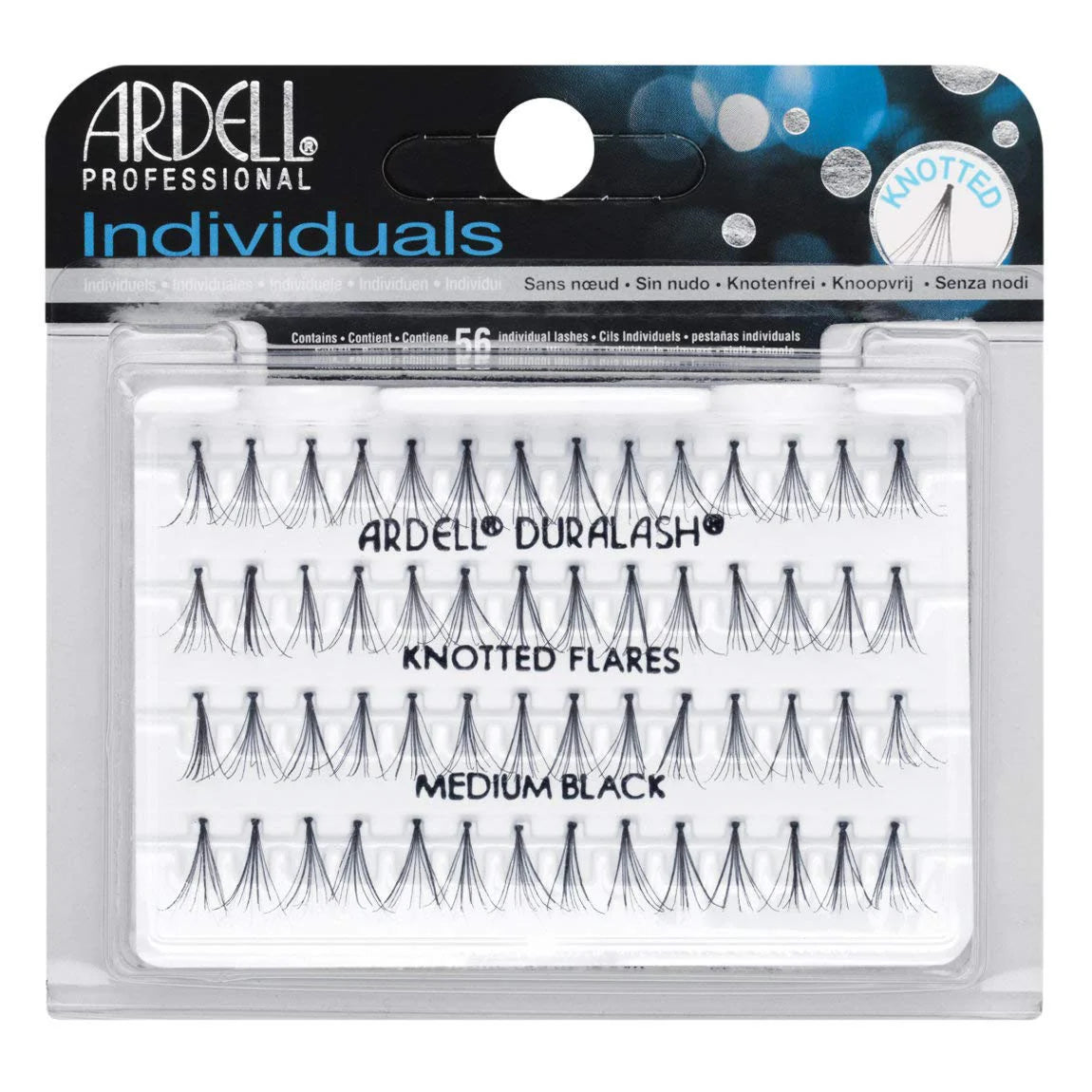 Ardell Duralash Knotted Flares Individual Lashes- Black