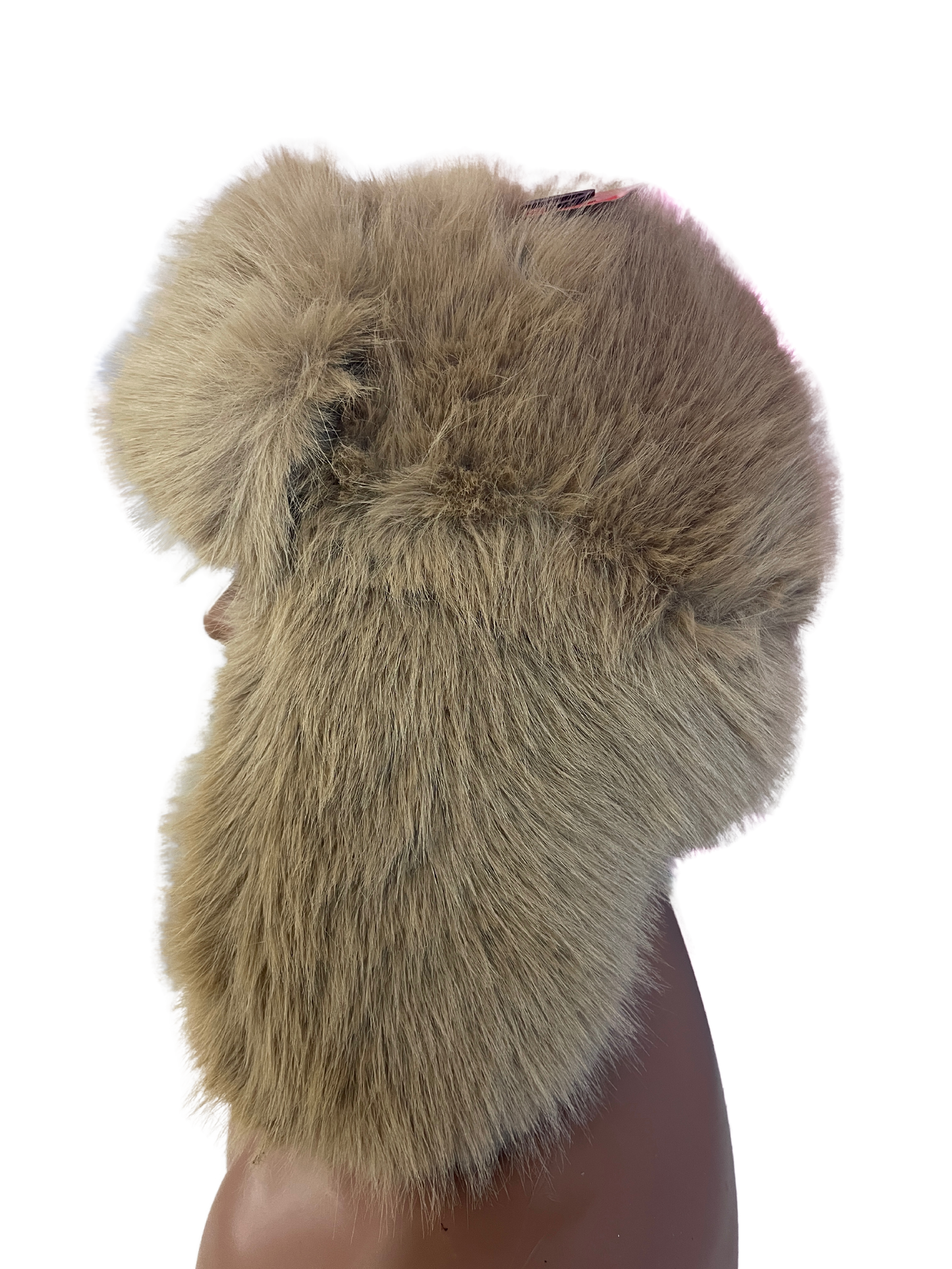 Furry Winter Hat w/ Ear Covers