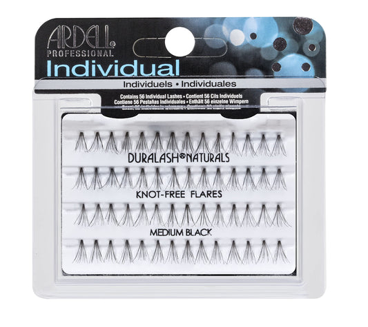 Ardell Duralash Knot-free Flares Individual Lashes- Black