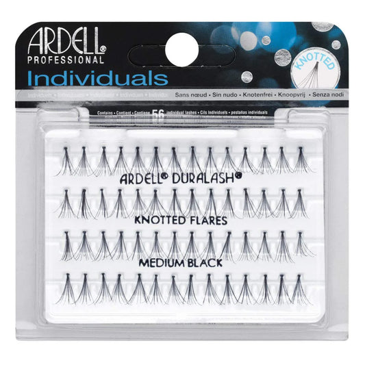 Ardell Duralash Knotted Flares Individual Lashes- Black