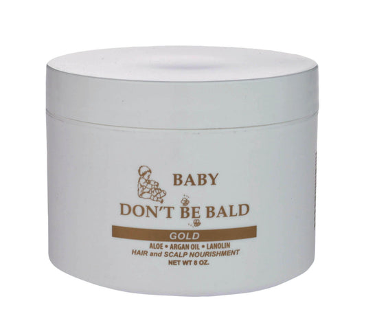Baby Don't Be Bald Hair & Scalp Nourishment- Gold (4oz)