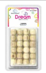 Dream World Wooden Hair Beads