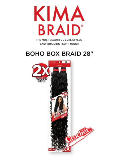 Harlem 125 Kima Braid Boho 28”- KBX28