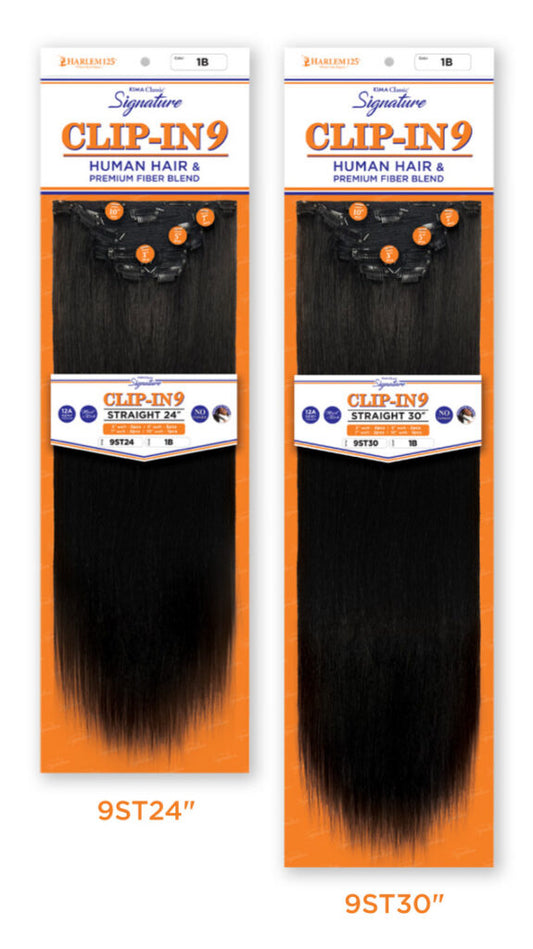 Kima Classic Signature Clip-In 9 (Straight 30")