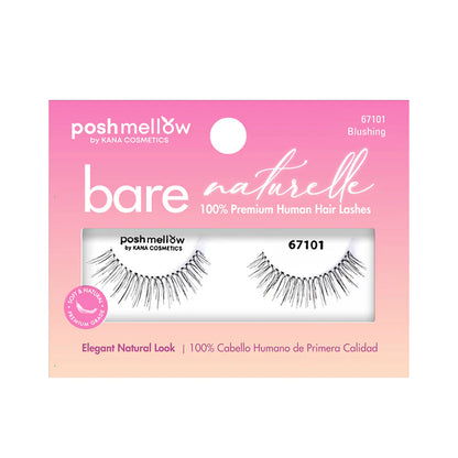 Poshmellow Bare Naturelle 100%  Human Hair Lashes