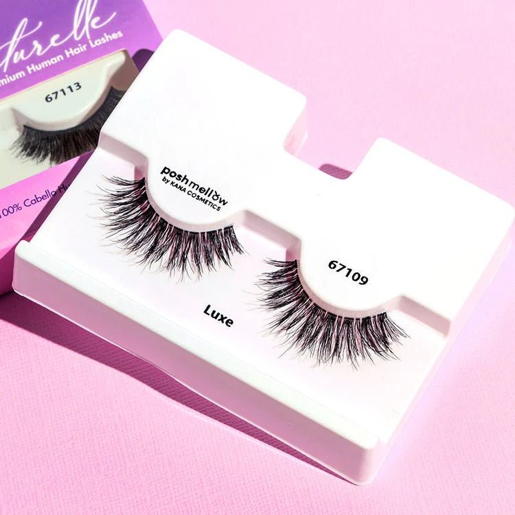 Poshmellow Bare Naturelle 100%  Human Hair Lashes